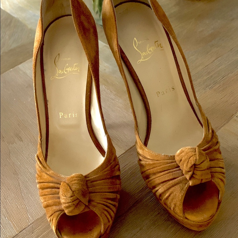 Christian Louboutin Greissimo 140 platform pumps